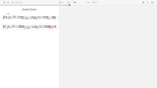 Gurdy's Green. Patty Gurdy. Notes. Piano.