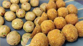 Crispy chicken ball recipe || how to make chicken ball at home || fried chicken ball recipe