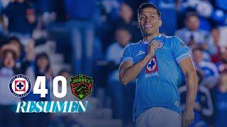 CRUZ AZUL 4-0 FC JUÁREZ J13 | GOLEADA de la MÁQUINA IMPARABLE