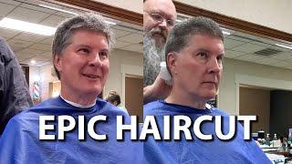 Epic Haircut at Sain's Barbershop - Morganton, NC