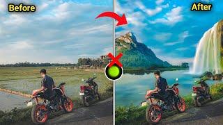 Trending cinematic background change photo editing || cinematic photo editing || ai photo editing