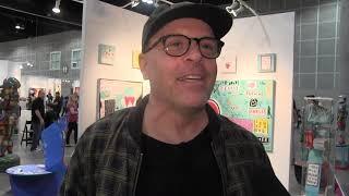 Louis XXX (Cannizzaro) reveals NYC mid-'80's influences at LA Art Show #powderFrench