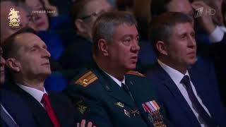 Red Army Choir (Alexandrov Ensemble) performance in Kremlin, Moscow