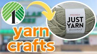 GENIUS  Dollar Tree YARN DIY Crafts