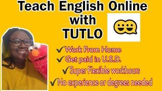 My Experience With TUTLO + Step by Step application guide #workfromhome || Malika's Flex