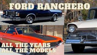 Ford Ranchero 1957 to 1979 - The History, All the Models, & Features