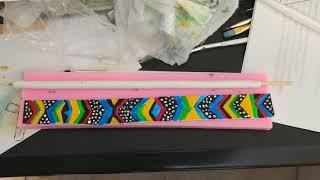 Tube bead painted Part 3