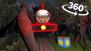 VR 360 Choo Choo Charles Follow me!