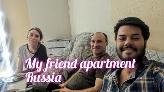 I go to my Russian friend's apartment| orenburg| Russia| pradumn kaurav