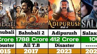 Parbhas Hit And Flop Movie List 2023 | #salaar