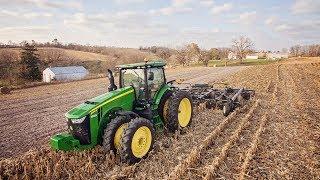 John Deere 8370R Demo - Earthmaster 3000 VT - Sloan Implement (Part 1)