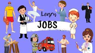 Jobs and occupations for kids - Learn English Vocabulary about jobs and occupations