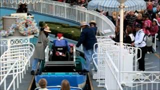 Disneyland's wheelchair-accessible "it's a small world" boat