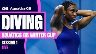 Aquatics GB Diving Winter Cup | Women's 1m Prelims