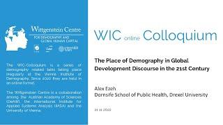 The Place of Demography in Global Development Discourse in the 21st Century