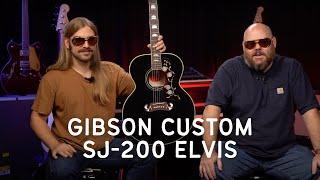 Gibson Custom Shop Elvis SJ-200 | King of the Flat-Tops for the King of Rock n' Roll