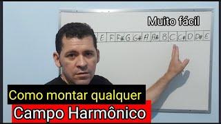 Como criar qualquer Campo Harmônico de maneira simples