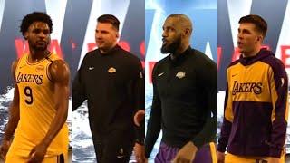 LeBron James, Luka Doncic Immediately After Lakers Win Against Clippers Post Anthony Davis Trade