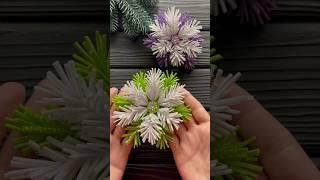 Wow! 3D SnowFlake Christmas decoration Tutorials