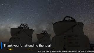 Virtual guided tour ESO's La Silla Observatory. 05/10/24, 16:00h CEST.