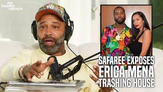 Safaree Exposes Erica Mena Trashing House in Front of Kids