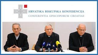 Konferencija za medije na kraju 69. plenarnog zasjedanja Sabora Hrvatske biskupske konferencije