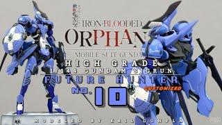 No.10 IBO Future Hunter customized by me | HG | Sigrun | Gundam | Custom | No.10 | IBO |