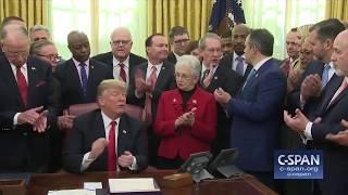 Word for Word: Pres. Trump Signs Criminal Justice Reform Bills Into Law (C-SPAN)