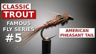 American Pheasant Tail - Trout Fly Tying for Beginners