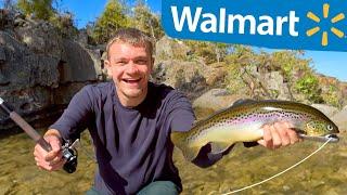 $50 Walmart Fishing Challenge! (Maine Edition)