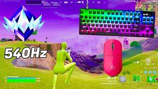 SteelSeries Apex Pro TKL ASMR  Solo Gameplay  Satisfying Keyboard Fortnite 360 FPS 4K