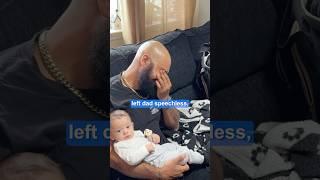 Daughter leaves dad speechless with powerful surprise 
