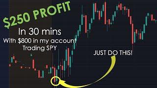 This Is Why Beginners Trade SPY Options [Live Day Trading] (S&P500 ETF)