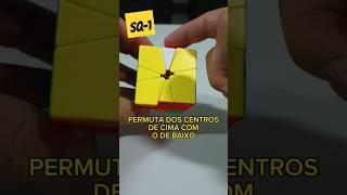 PERMUTA DOS CENTROS DE CIMA COM OS DE BAIXO - SQUARE-1 #square1 #sq1 #square1cube