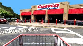 Shopping at Costco Wholesale in Altamonte Springs, Florida - 2022