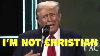 Trump NOT Christian Look! - (A Call for an Uprising) Aug 2024