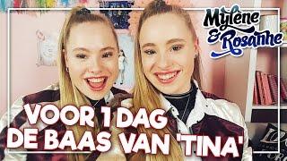 VOOR 1X DE BAAS VAN TIJDSCHRIFT TINA - Mylène & Rosanne