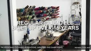 Professional Clothing Alterations, Mending and Embroidery Business – Wetherill Park