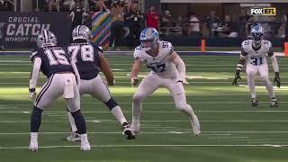 Aidan Hutchinson leg injury vs Dallas