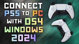 How to Connect PS5 Controller to PC w/ DS4 Windows - 2024 Tutorial