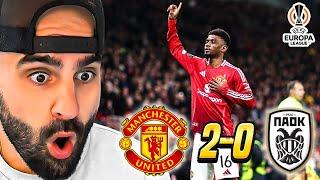 Manchester Utd 2-0 PAOK I AMAD DAILLO MASTERCLASS