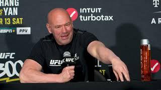 DANA WHITE ANNOUNCES CONOR MCGREGOR VS MICHAEL CHANDLER AT UFC 303 AND ISLAM VS DUSTIN UFC 302