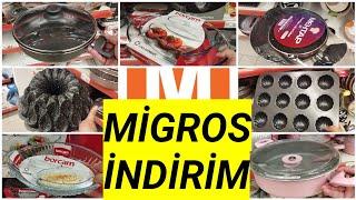 MİGROS İNDİRİM GÜNLERİ | MİGROS AKTÜEL |MİGROS TA UYGUN FİYATLI TENCERE TAVA KEK KALIPLARI BORCAMLAR