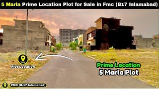 5 Marla Plot for Sale in Fmc B17 Islamabad | Near Park | Best for  Own Living #b17islamabad #fmcb17