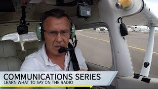 First Flying Lesson, Communications.              www.askcaptainscott.com