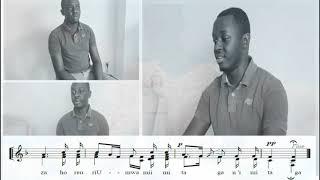 Kristu Mwami Ganza by SIKUBWABO Jean de Dieu _ #Acapella -Eugene