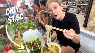 $10 Vietnam Street Food Challenge in Hanoi 