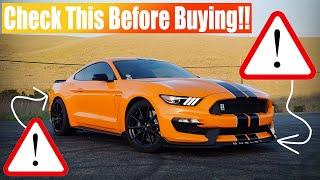 Check These Things Before Buying a GT350 Shelby!!