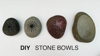 Carving Rocks into Bowls