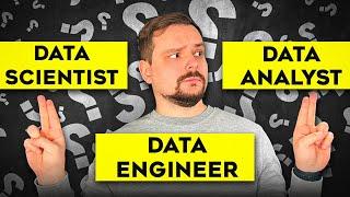 Data Scientist vs Data Analyst vs Data Engineer 2025 - Make the RIGHT Choice (Difference Explained)